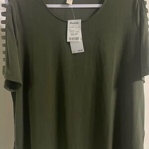 Michael Kors Olive Short Sleeve Tee